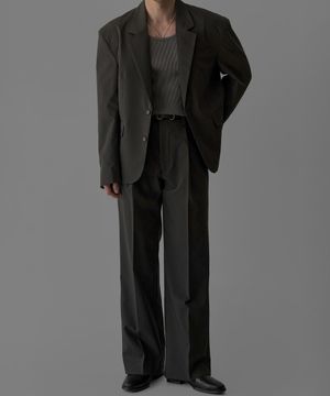 에센셜 블레이저 자켓 SET UP [모카]