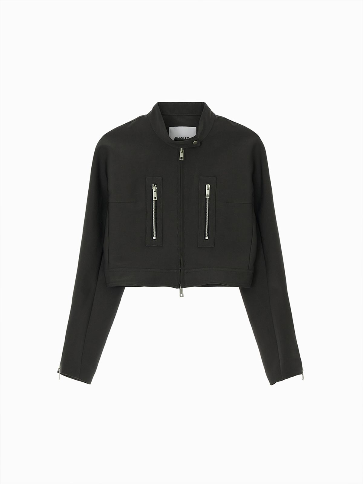 리게(RIGHE) CROPPED ZIP JACKET