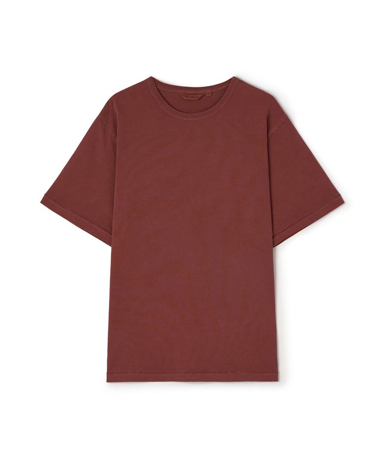 가먼트다잉 에브리데이 코튼 티셔츠 BURGUNDY (스탠다드핏)