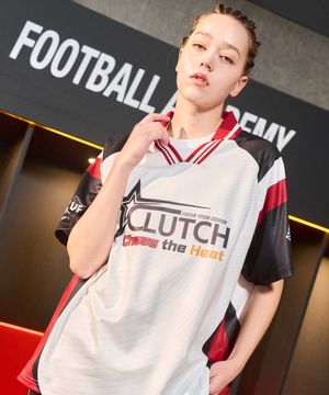 레이싱 모터스포츠 블록코어 숏슬리브 화이트 GA6622 WH