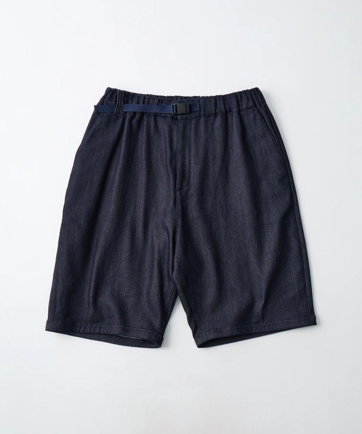 디키즈(DICKIES) 디키즈 x WM 와이드 데님 쇼츠 Blue