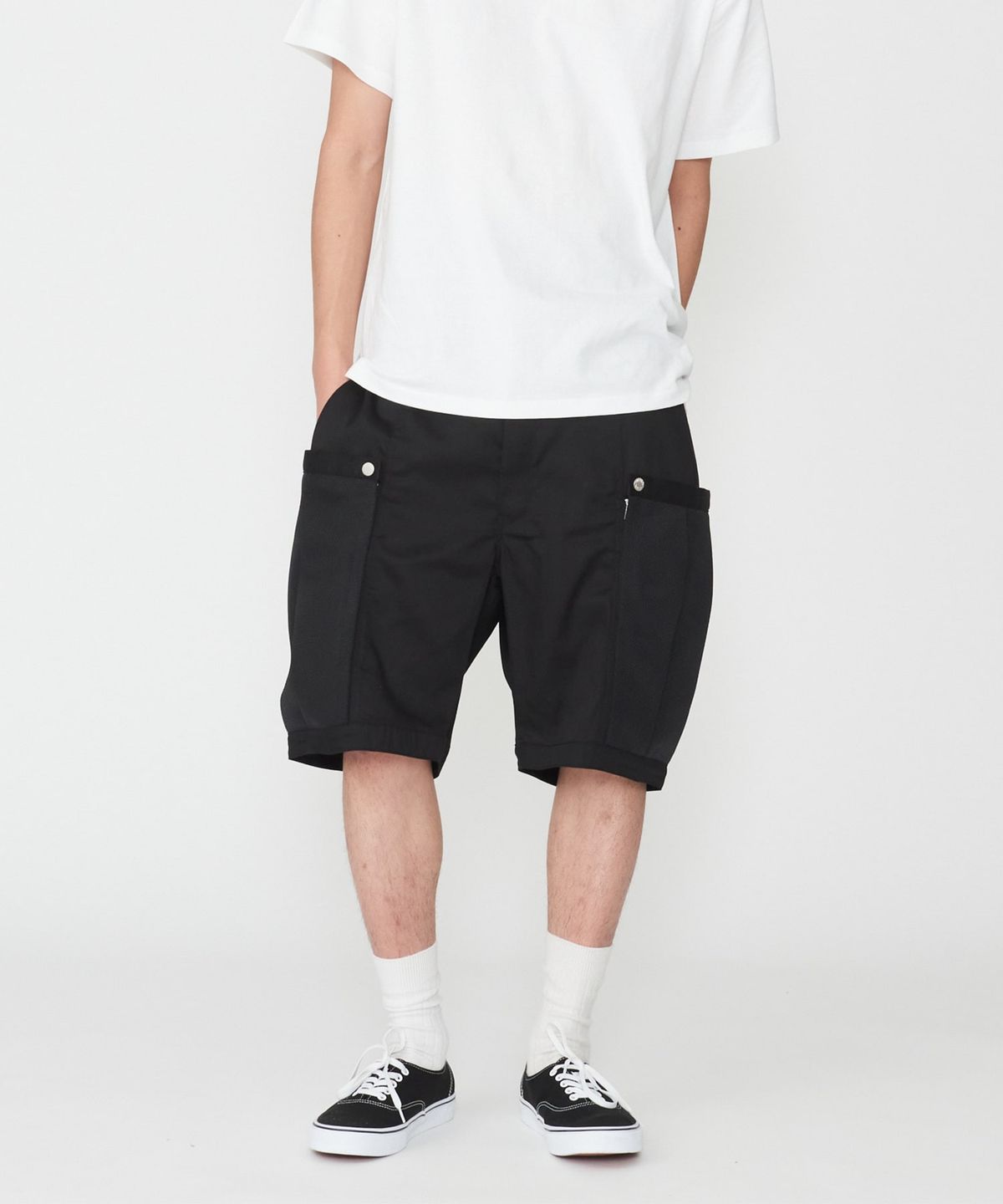 디키즈(DICKIES) G.W.C 가드닝 메쉬 카고 쇼츠 Black