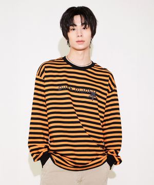 PUNK MANIA 미들 스트라이프 롱 슬리브 (SSLSTD-0240)