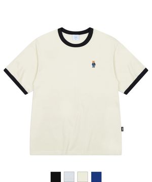 [연스텔X1989] DENIM CAT 쿨 코튼 링거 반소매 (SRSSTD-0218)