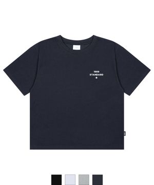 VIBE STAR 쿨코튼 크롭 반소매 (SCTSTD-0233)