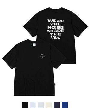 WE ARE THE VIBE 쿨 코튼 오버핏 반소매 (SISSTD-0231)