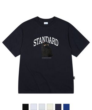 [연스텔X1989] CLASSIC CAT 쿨 코튼 오버핏 반소매 (SISSTD-0216)