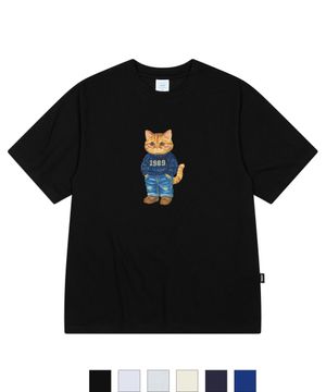 [연스텔X1989] HERITAGE 1989 쿨 코튼 오버핏 반소매 (SISSTD-0214)