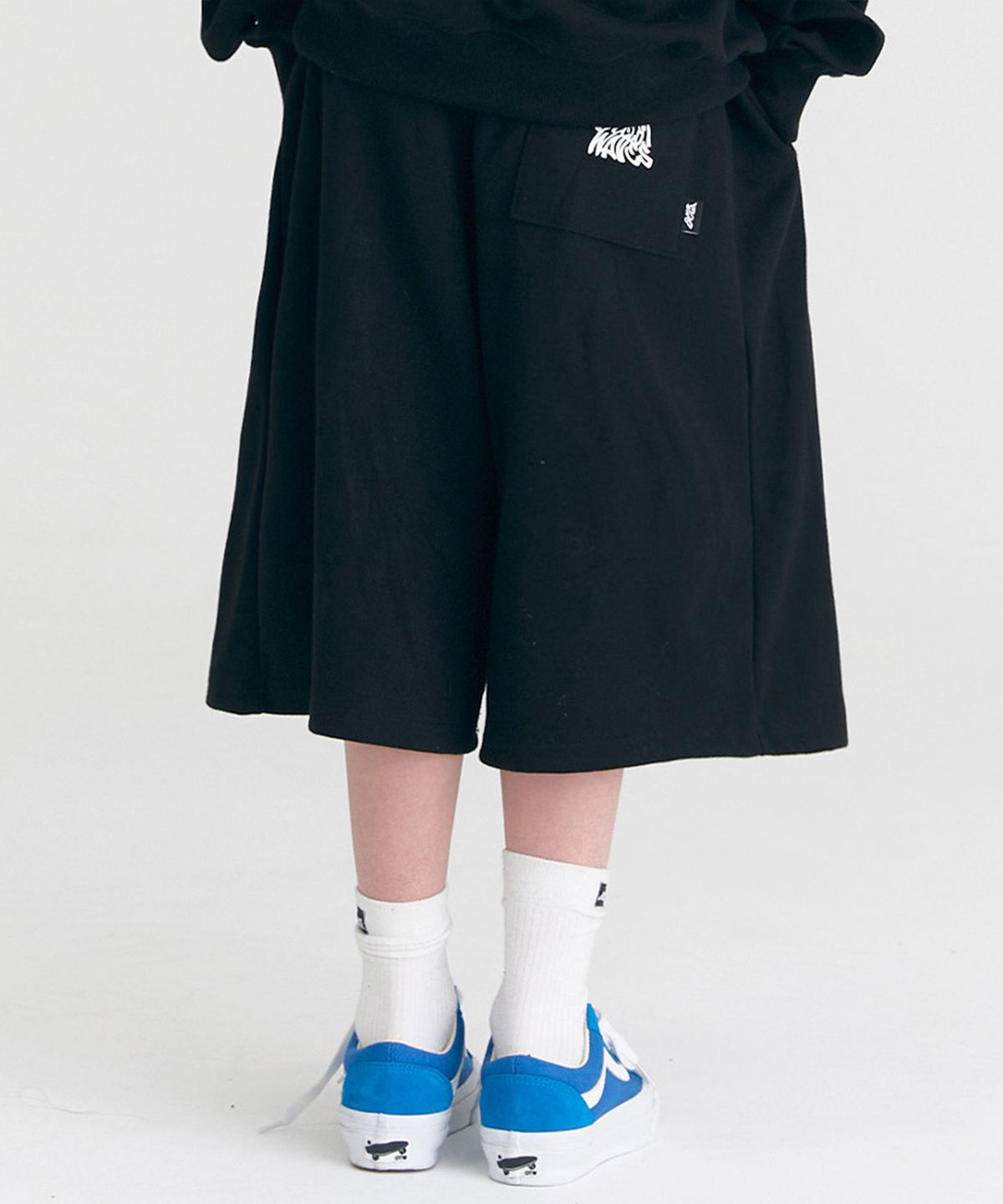 오실롯 주니어(OCELOT JUNIOR) F15 포인트 벌룬 버뮤다 (블랙)