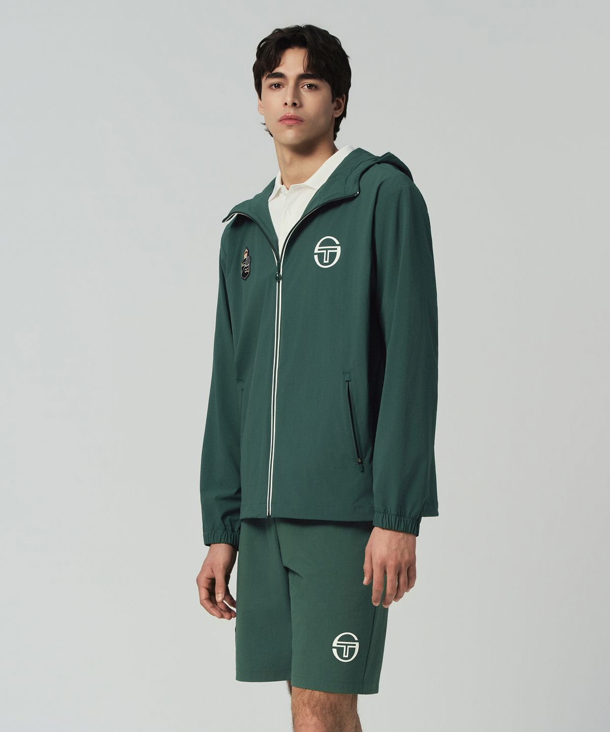 세르지오 타키니(SERGIO TACCHINI) M MC 탑스핀 스태프 자켓 (D.Green)