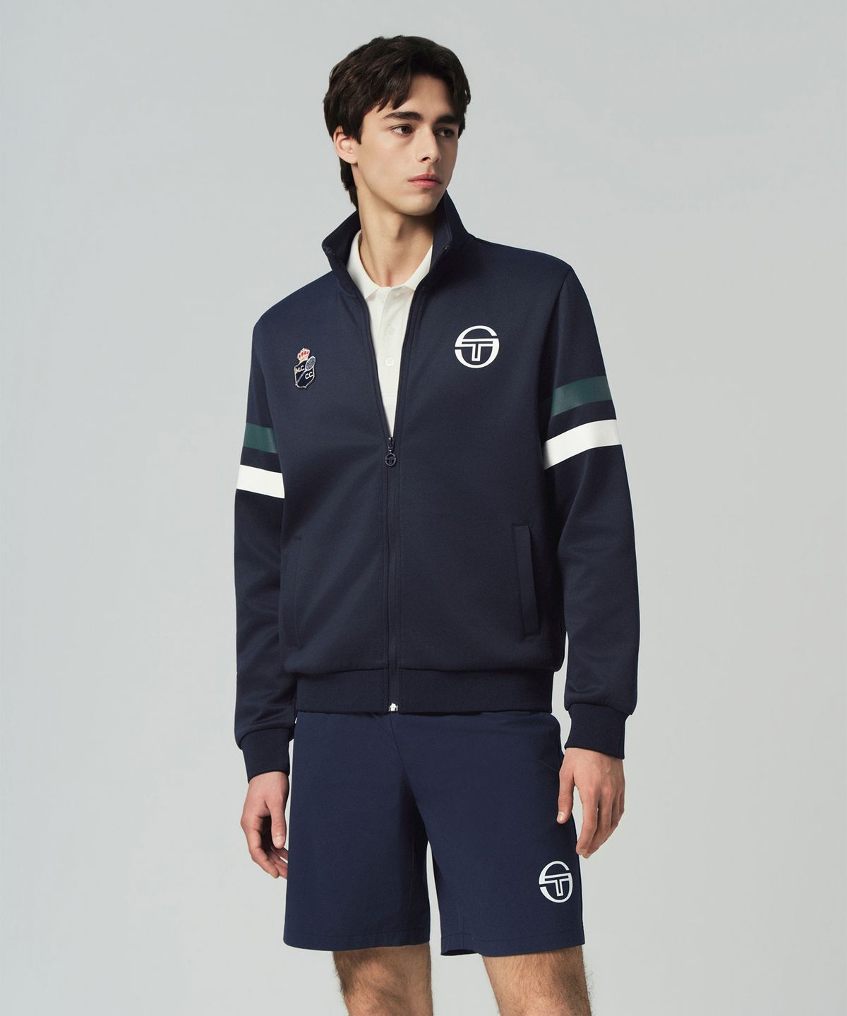 세르지오 타키니(SERGIO TACCHINI) M MC 스태프 트랙탑 (Navy)