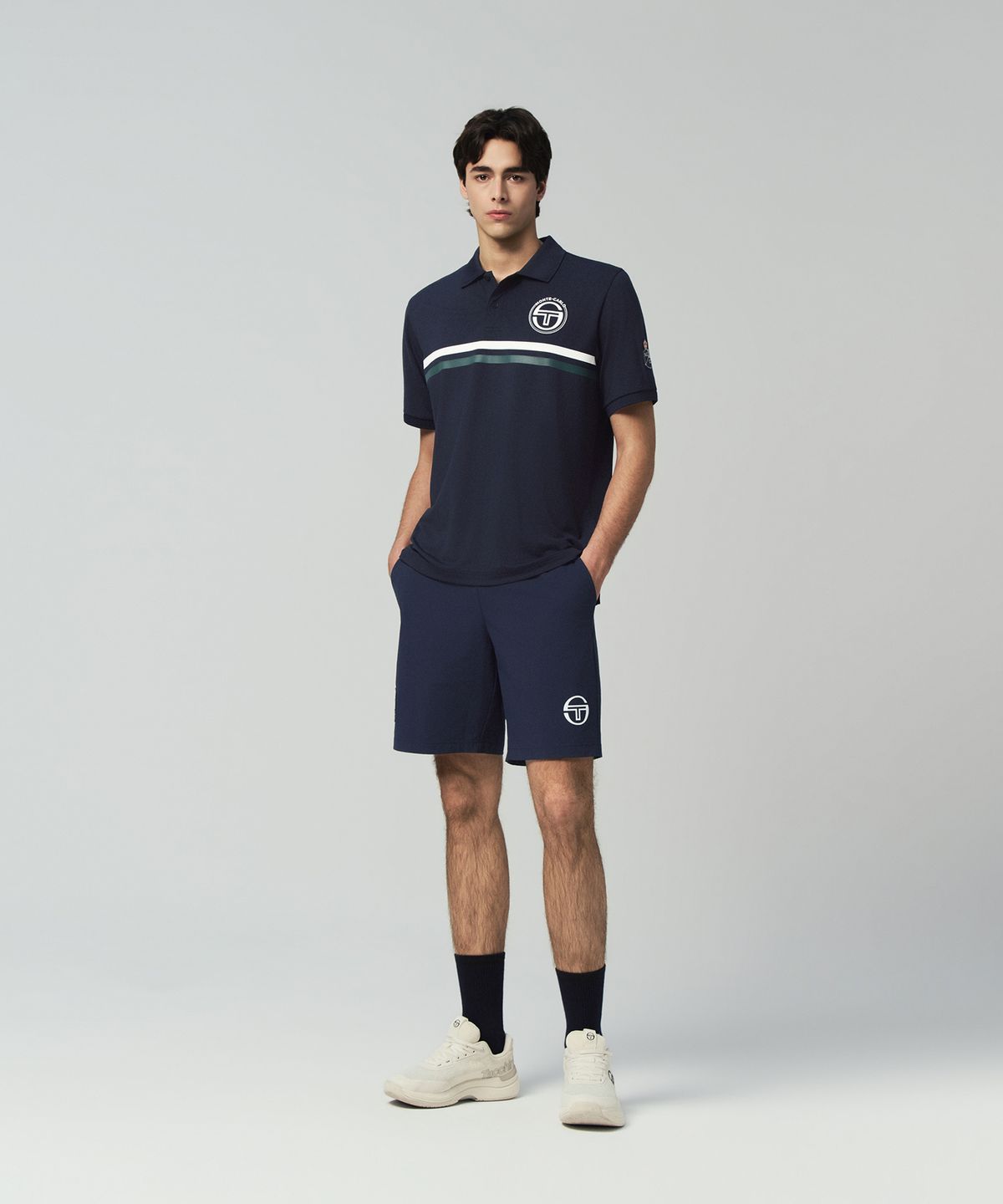 세르지오 타키니(SERGIO TACCHINI) M MC 어드밴티지 스태프 쇼츠 (Navy)