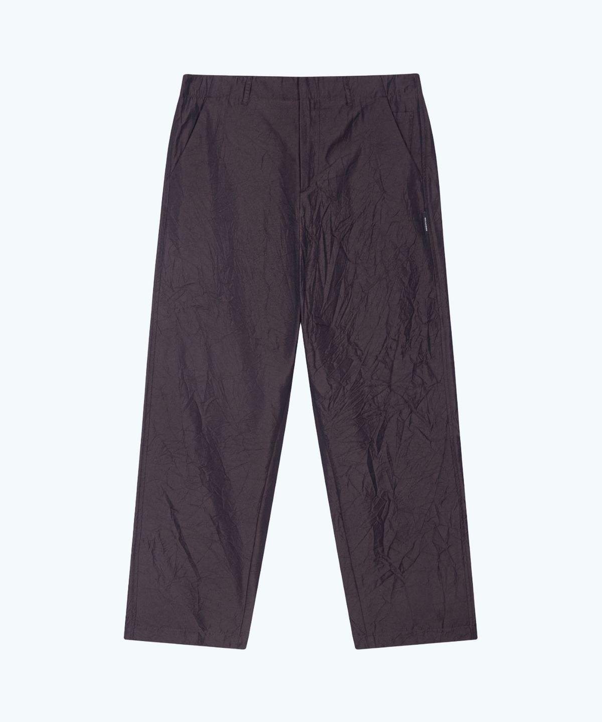밀라코드(MILACODE) Wild Crease Wide Pants (BROWN)