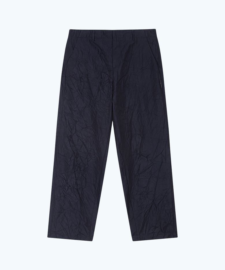 Wild Crease Wide Pants (DARK NAVY)