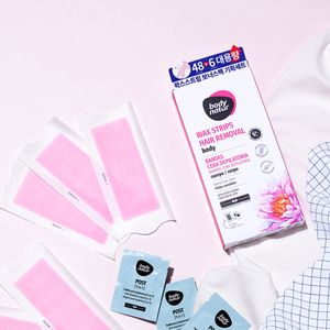 왁스스트립 바디 로터스 플라워 보너스팩