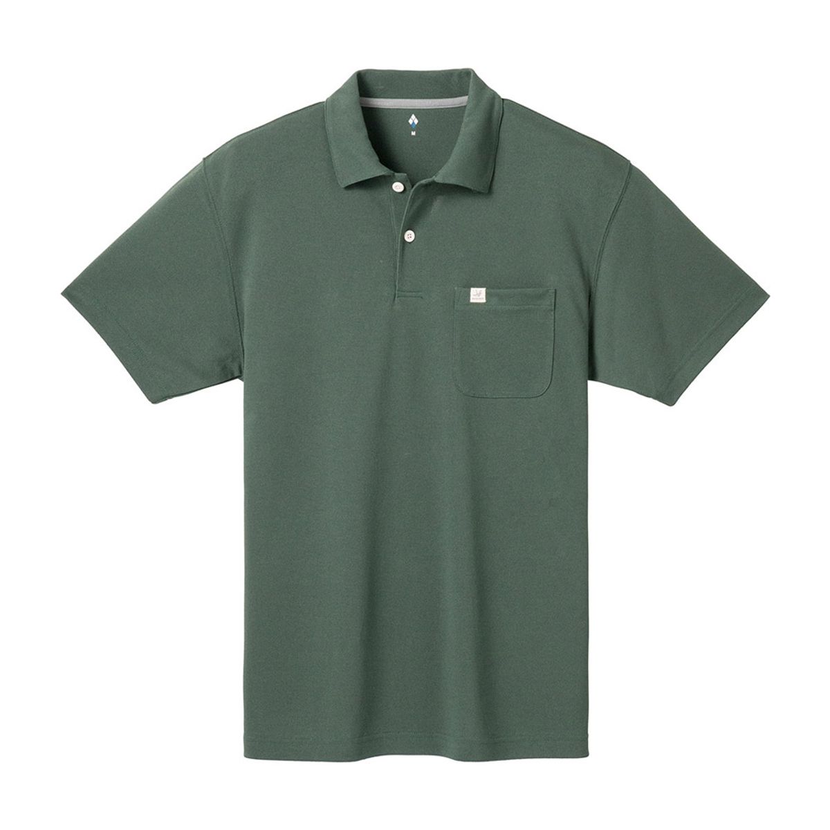 몽벨(MONTBELL) 카미코 폴로 셔츠 DARK GREEN JBWJMMOH062