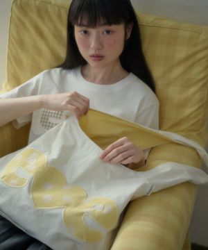 Reversible dot  나일론 호보팩 AC801 (옐로우)