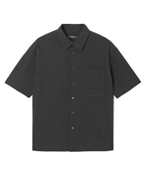 남성 원포켓 반팔 셔켓 (BLACK) (HC5SS46)