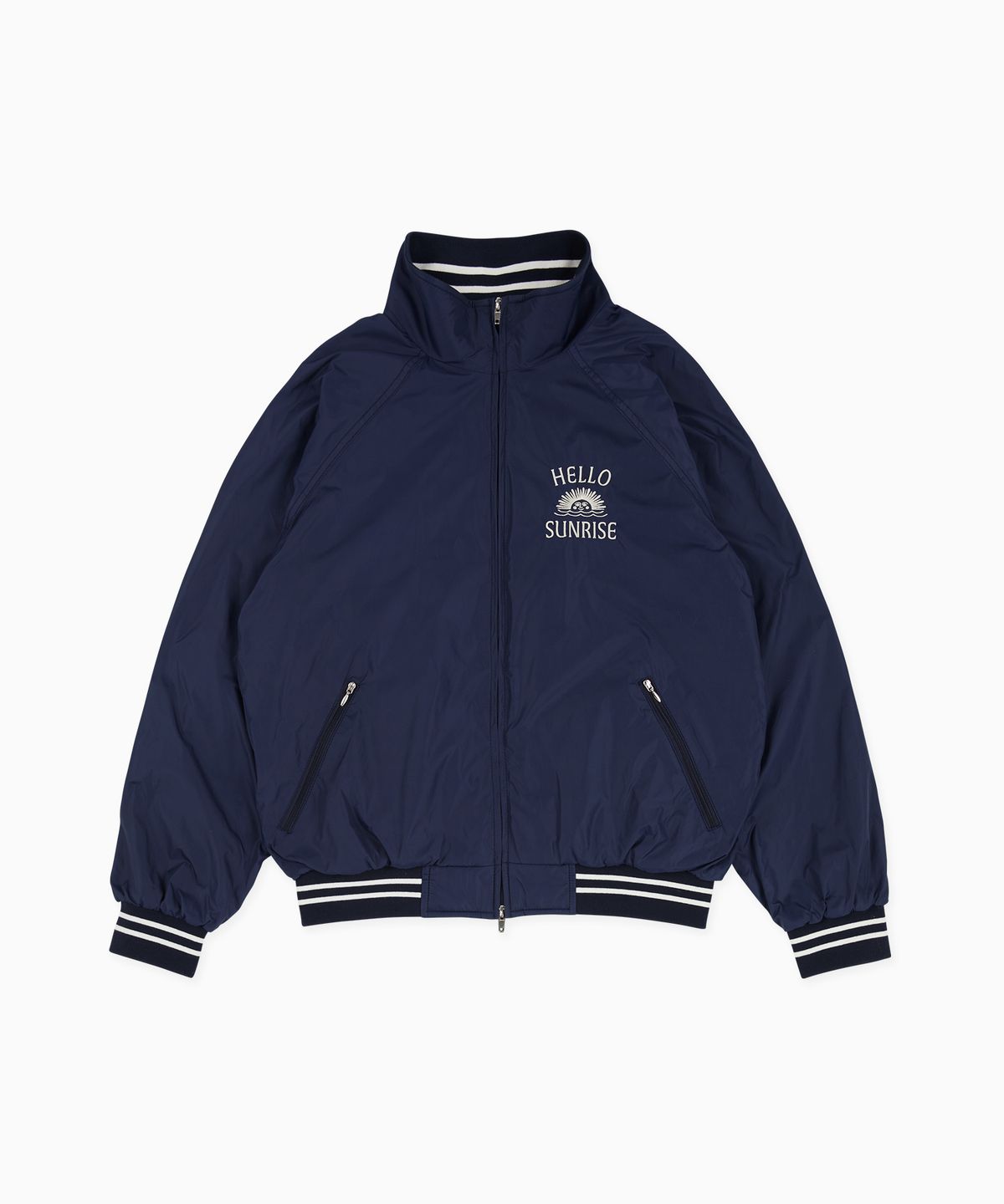 헬로 선라이즈(HELLO SUNRISE) HS Nylon Blouson_Navy