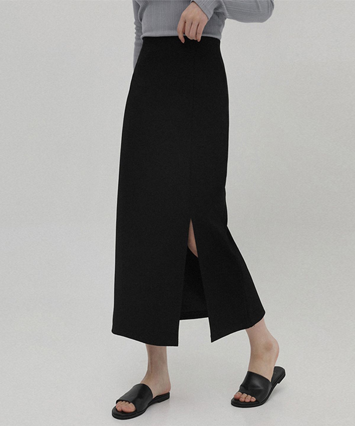 엘뮤즈(LMUSE) [150/160.ver] LONG SKIRT.011 -1color/2size