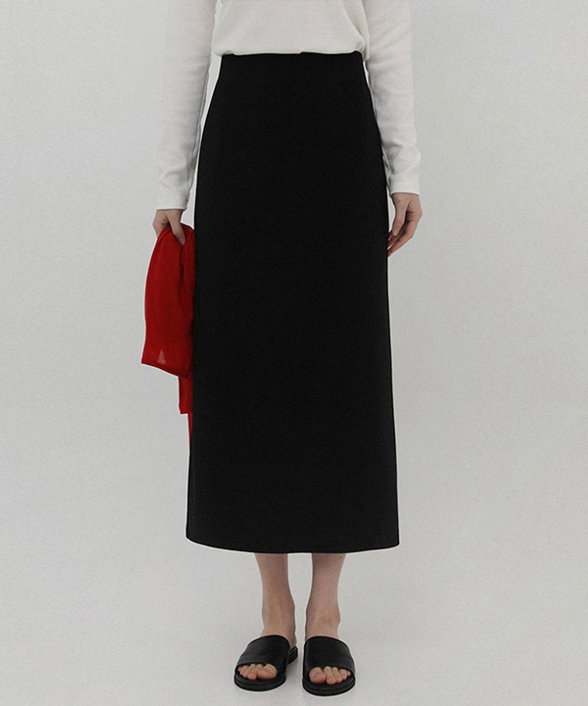 엘뮤즈(LMUSE) [150/160.ver] LONG SKIRT.010 -1color/2size