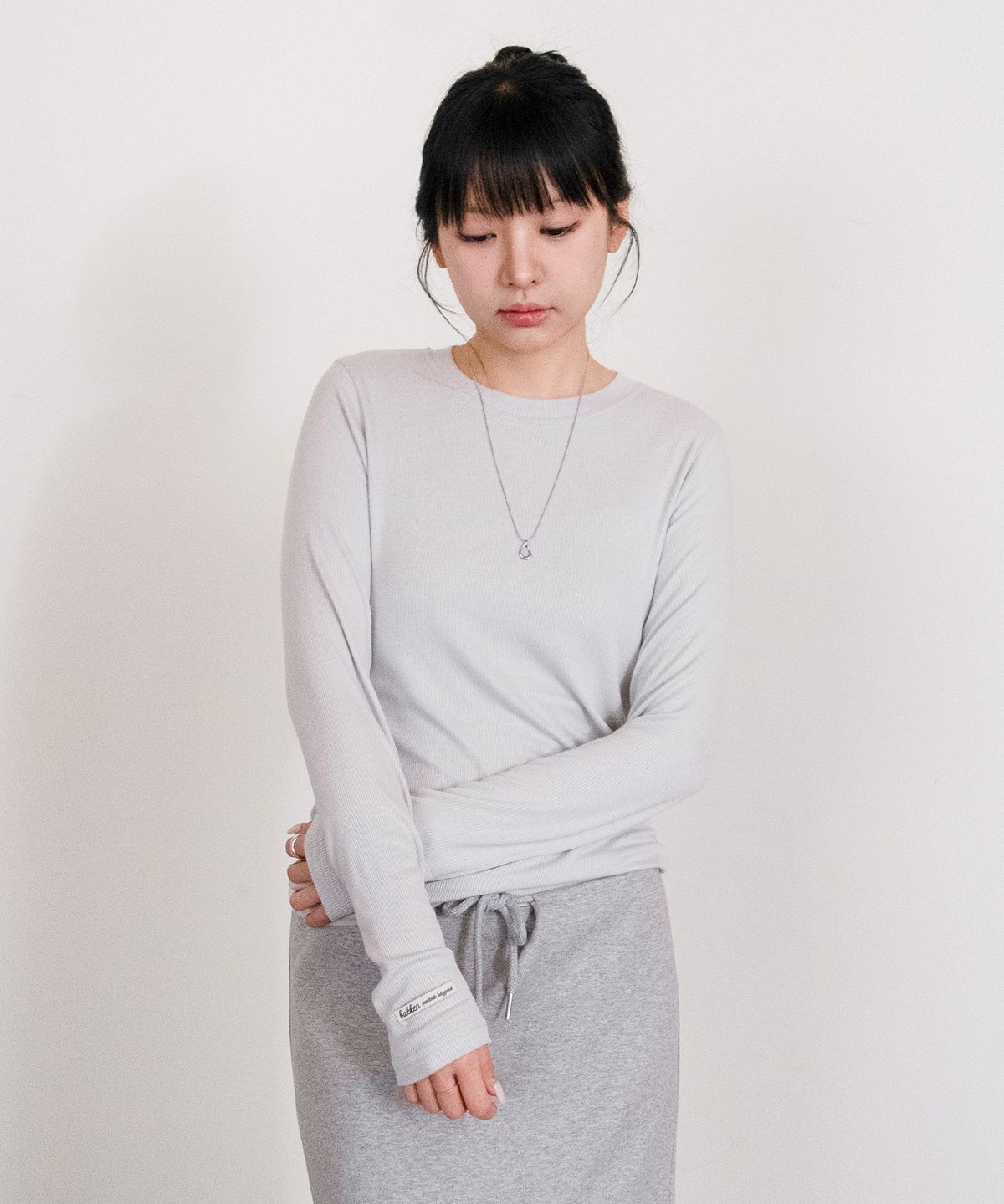 바켄(BAKKEN) 소프트 베이직 무지 긴팔 티셔츠 BK4308 (4COLOR)