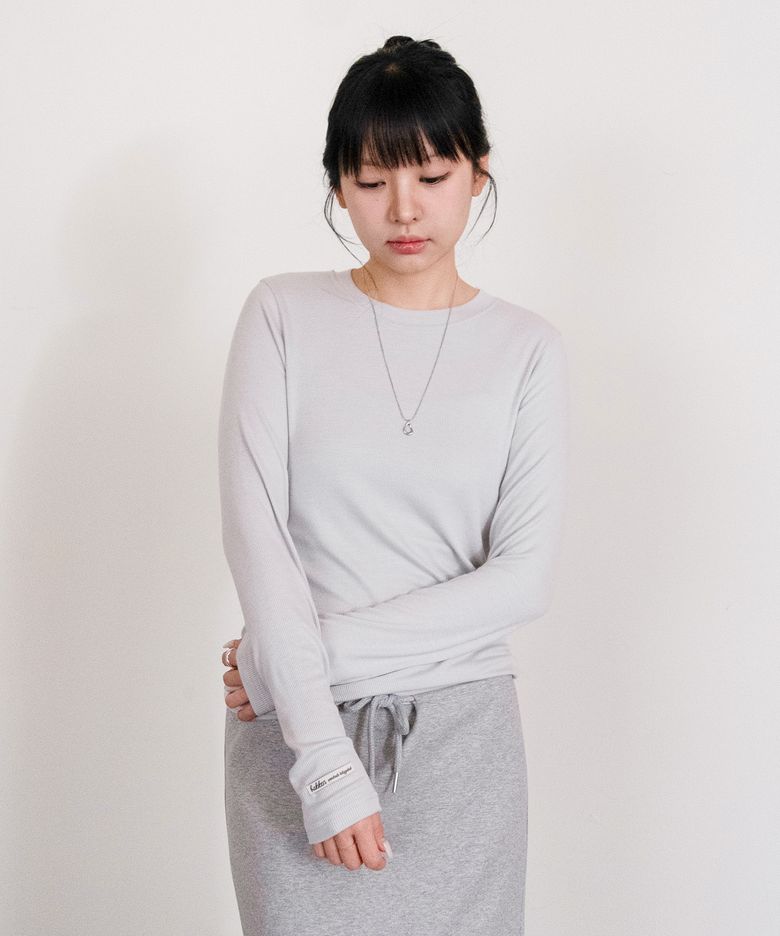 소프트 베이직 무지 긴팔 티셔츠 BK4308 (4COLOR)