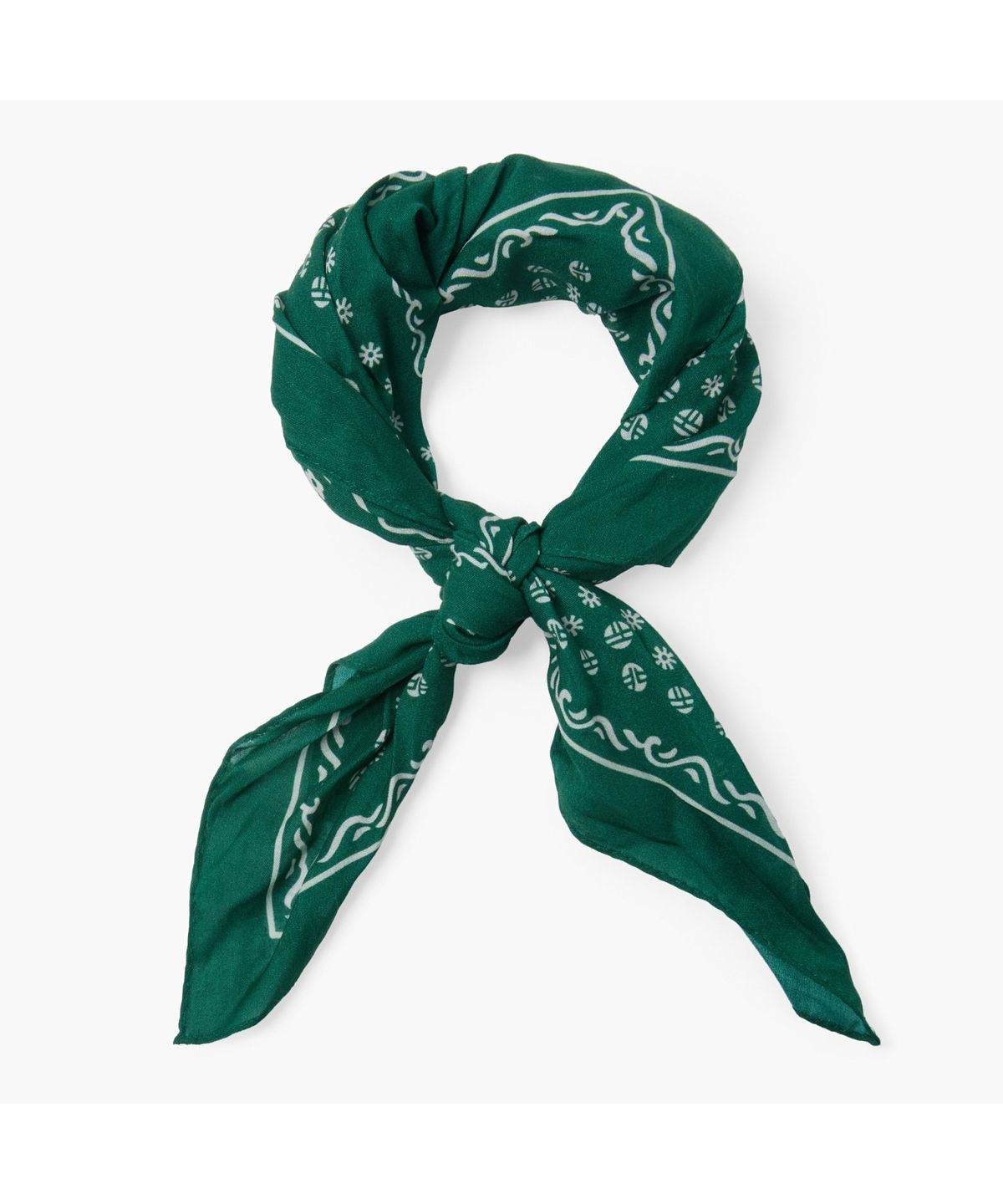 헨리코튼(HENRY COTTONS) Green Bandana ARAJM26611GRX