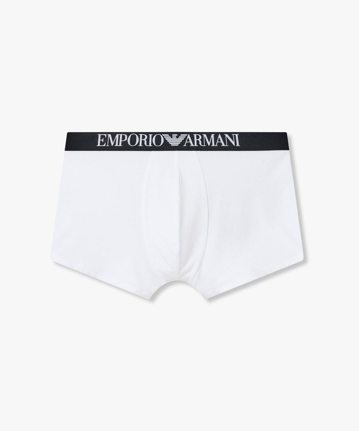 엠포리오 아르마니 언더웨어(EMPORIO ARMANI UNDERWEAR) 남성 로고 디테일 밴딩 드로즈_화이트 0816112154