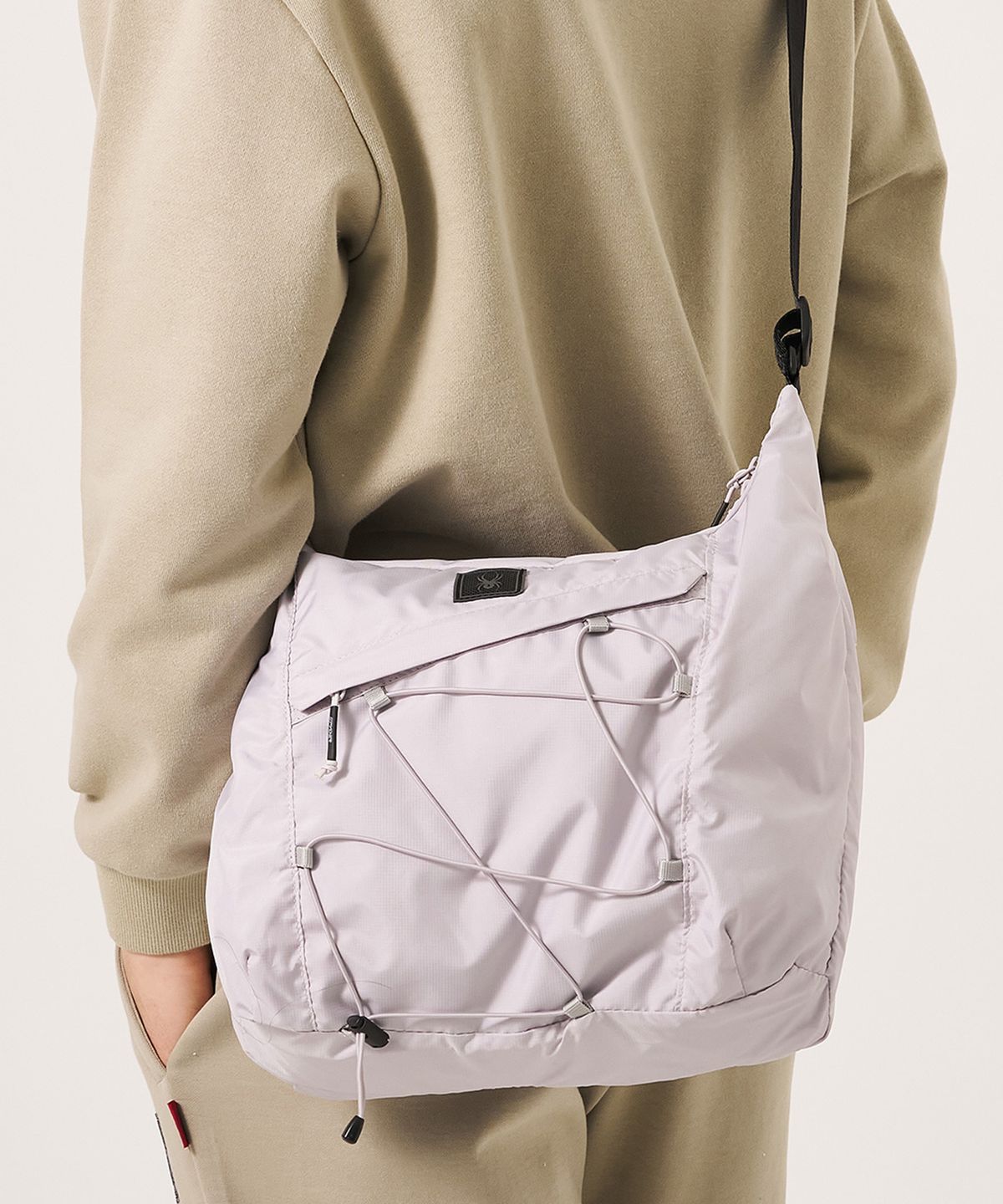 스파이더(SPYDER) 공용 경량 유니 10L 호보백 SPLPBNBG301MLGR