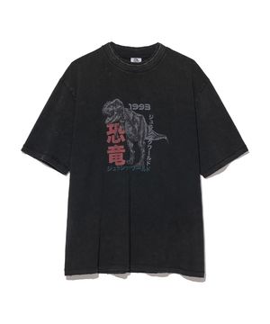 [JURASSIC WORLD] 1993 Tee_VTG Black