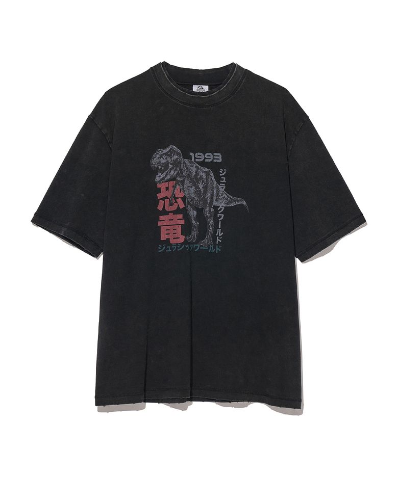 [JURASSIC WORLD] 1993 Tee_VTG Black