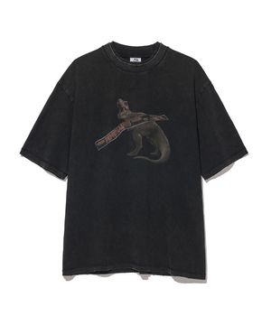 [JURASSIC PARK] T-Rex Tee_VTG Black