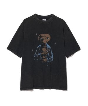 [E.T.] Portrait Tee_VTG Black