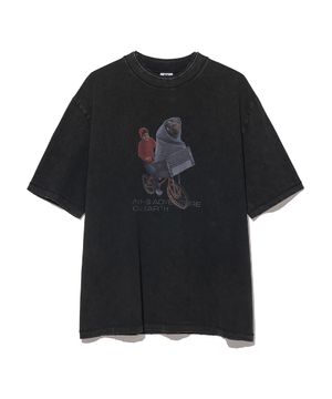 [E.T.] Bicycle Tee_VTG Black