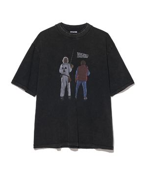 [BACK TO THE FUTURE] Duo Tee_VTG Black
