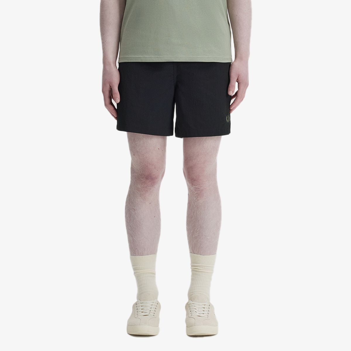 프레드페리(FRED PERRY) [Sport] 립스탑 쇼츠 - 블랙 AFPM261S302-102