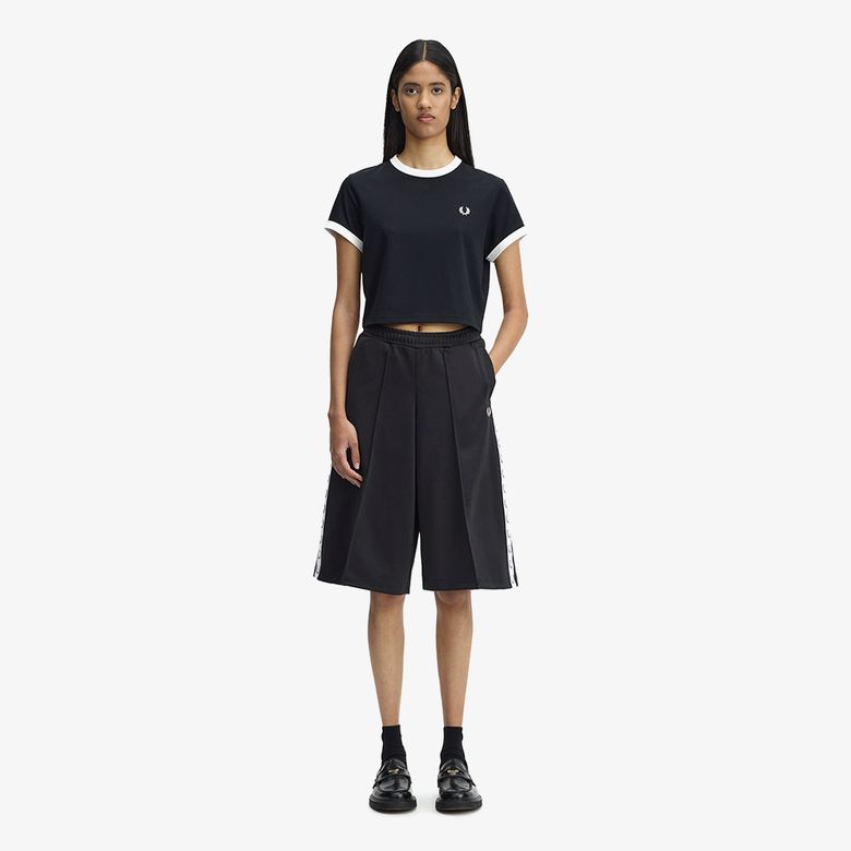 [womens] 테잎 트랙쇼츠 - 블랙 AFPF2612101-102