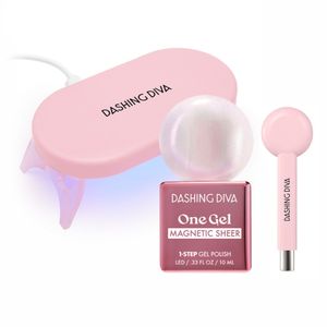 데싱디바 원젤 마그네틱 키트 이리데슨트 토퍼 (마그네틱 1종+전용 LED 램프+마그네틱 툴)