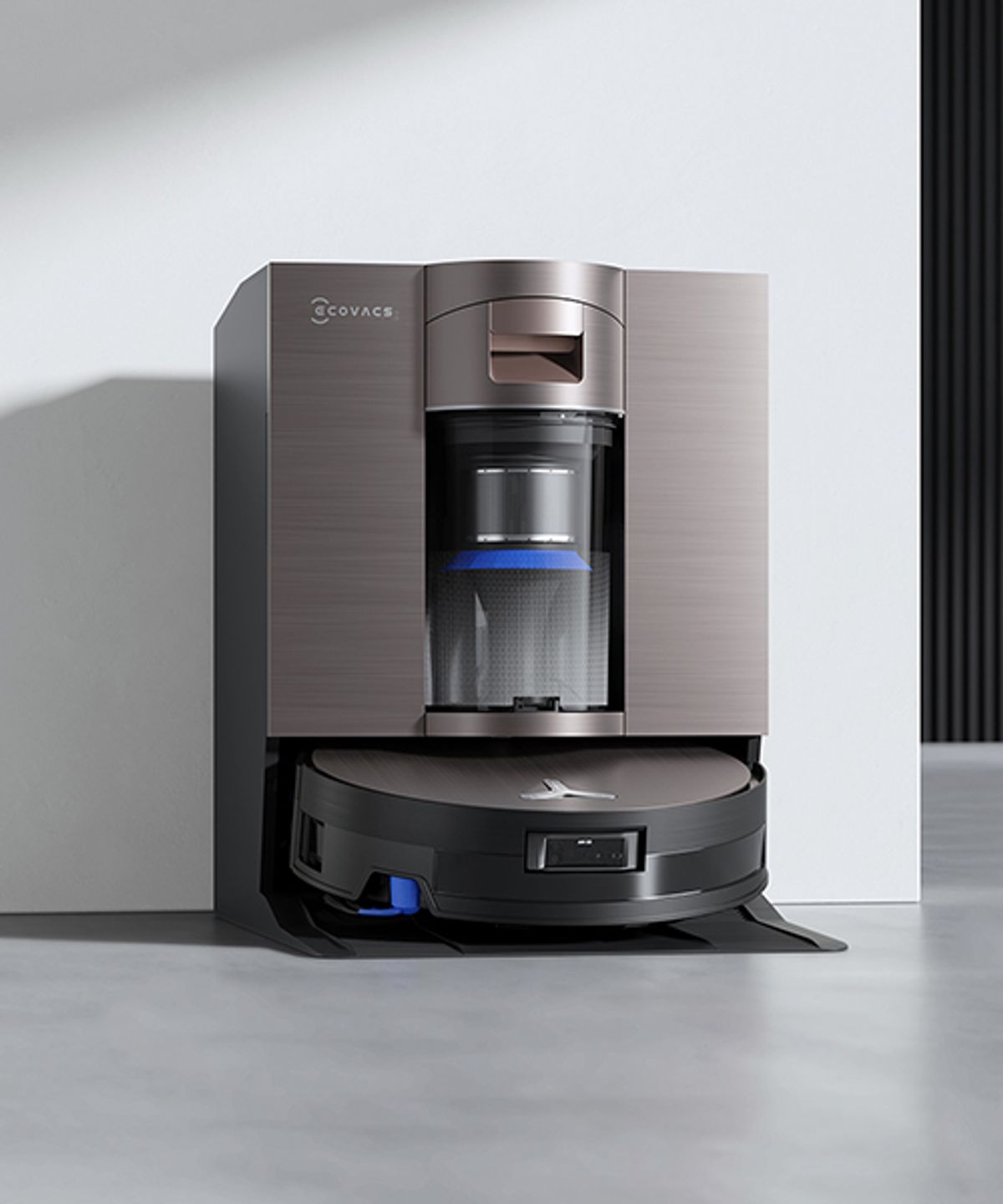 에코백스(ECOVACS) 디봇 X11 옴니 사이클론 스테이션 아쿠아롤러 물걸레 올인원 로봇청소기