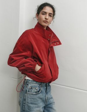 COLIN BLOUSON JACKET_RED