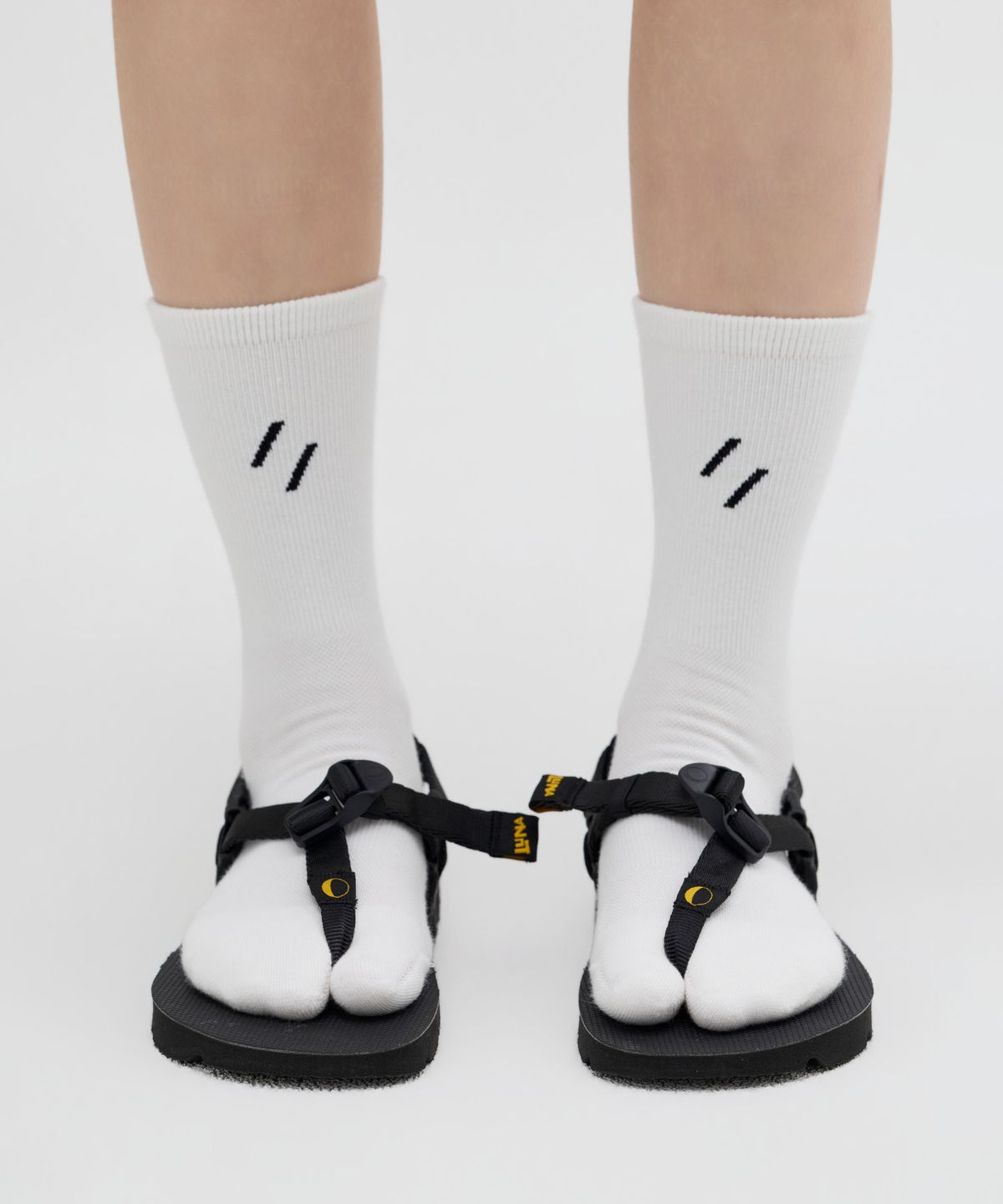 웰터 익스페리먼트(WELTER EXPERIMENT) HIKE TABI SOCKS_OFF WHITE