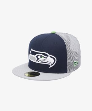 NFL 시애틀 시호크스 베이직 메쉬 피티드캡 오션블루/돌핀그레이 15131683