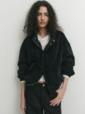 COLIN BLOUSON JACKET_BLACK