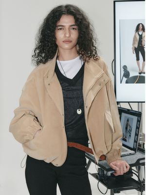 COLIN BLOUSON JACKET_BEIGE