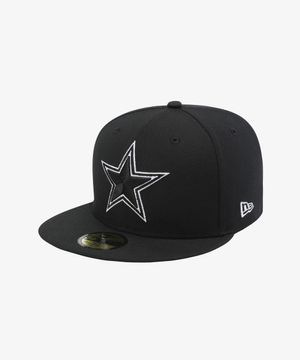 NFL 댈러스 카우보이스 베이직 피티드캡 블랙 15131688