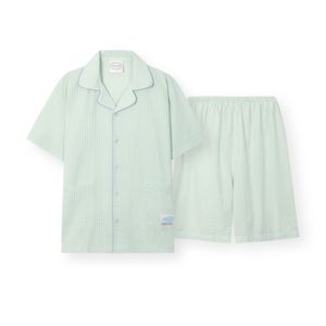 남성 H034 멘텔레르 반소매 파자마 세트