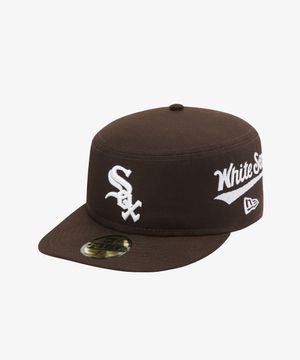 MLB 시카고 화이트삭스 필박스 피티드캡 번트 우드 15131630