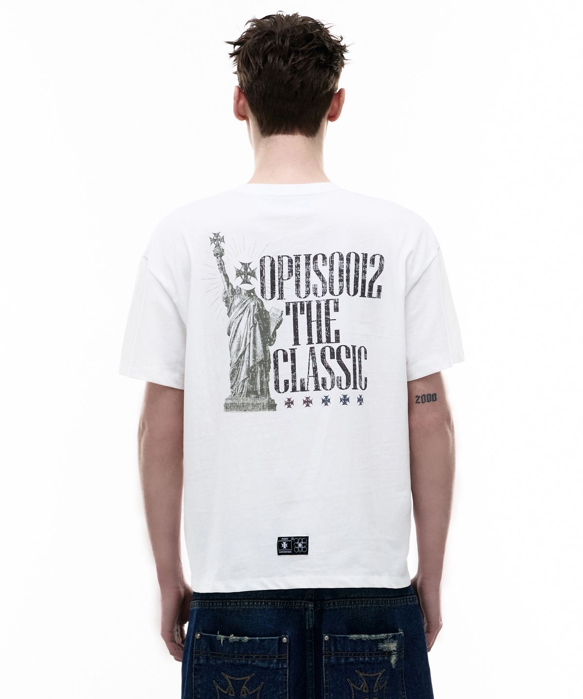 오퍼스 0012(OPUS 0012) Op. 07 LIBERTY T-SHIRT WHITE