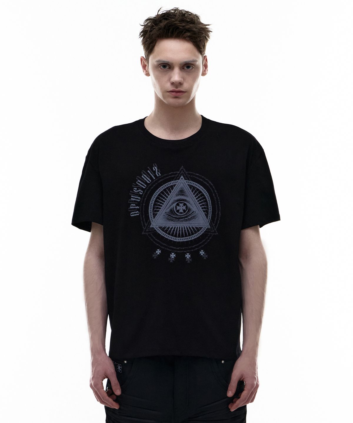 오퍼스 0012(OPUS 0012) Op. 07 APEX T-SHIRT BLACK